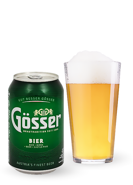 Пиво Gosser Beer 0.33л купити з доставкою в Києві в Hop Hey | Море Пива