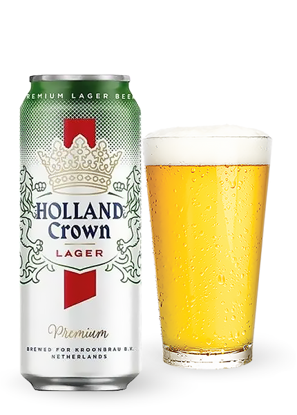 Пиво Holland Crown Premium Lager 0.5л