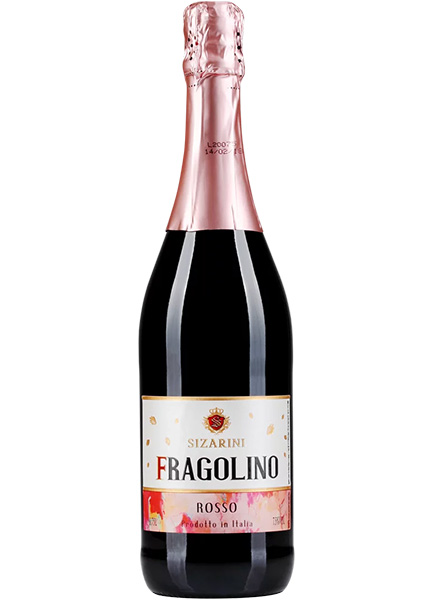 Вино ігристе Sizarini Fragolino Rosso 0.75л