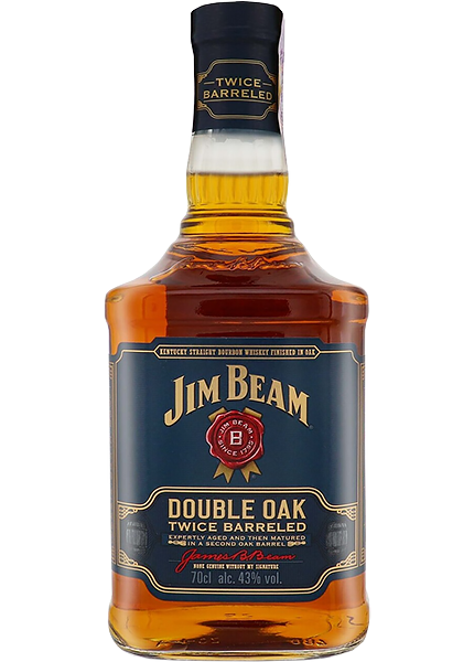 Виски Jim Beam Double Oak 4-5 лет 0.7л
