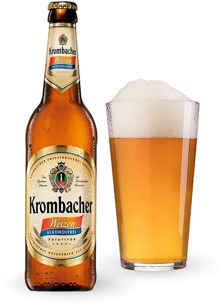 Пиво безалкогольное Krombacher Weizen Alkoholfrei 0.5л