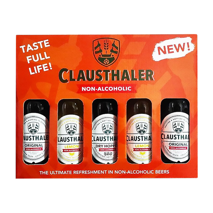 Набір безалкогольного пива Clausthaler 0.33л х 5шт