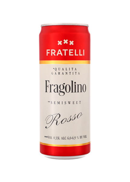 Напій винний «Fratelli Fragolino Rosso» 0.33л купити в Hop Hey | Море Пива Напій винний «Fratelli Fragolino Rosso» 0.33л