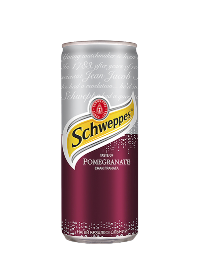 Напиток «Schweppes» гранат 0.33л купить с доставкой в Киеве в Hop Hey ...