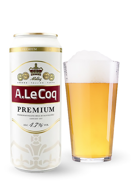 Пиво A. Le Coq Premium 0.5л купить в Hop Hey | Море Пива Пиво A. Le Coq Premium 0.5л