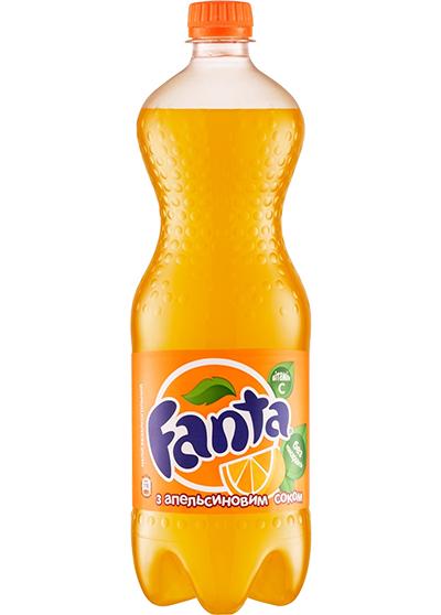 Напій «Fanta» апельсин 1л