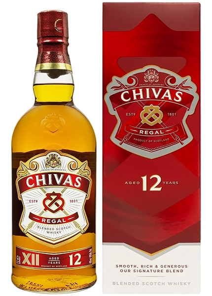 Віскі Chivas Regal 12 років 1л в коробці