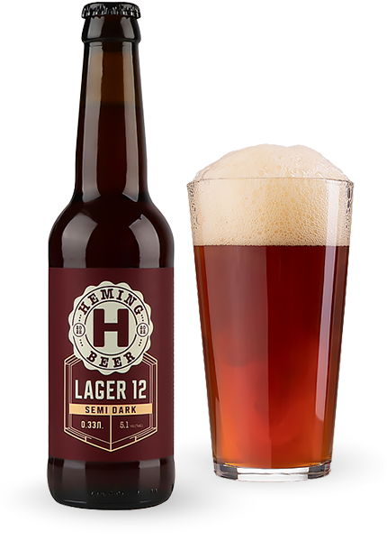 Пиво Heming Lager 12 0.33л