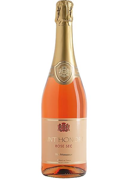 Вино ігристе Saint Honore Rose Sec 0.75л