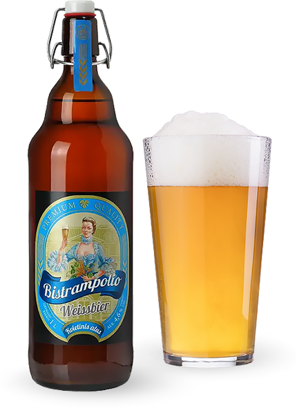 Пиво Bistrampolio Weissbier 1л