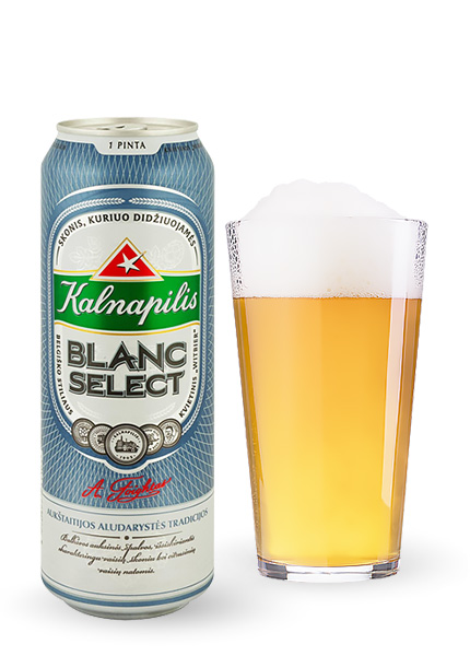 Пиво Kalnapilis Blanc Select 0.568л купити в Hop Hey | Море Пива Пиво Kalnapilis Blanc Select 0.568л