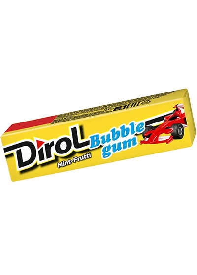 Жувальна гумка «Dirol» Turbo м'ята-фрукт, 14 г