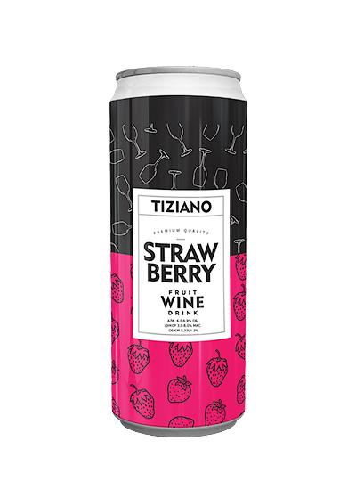 Напиток винный «Tiziano» Strawberry клубника