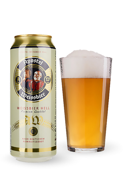 Пиво Apostel Weissbier Hell 0.5л купить в Hop Hey | Море Пива Пиво Apostel Weissbier Hell 0.5л