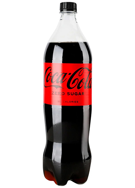Напій «Coca-Cola» Zero сильногазований 1.25л