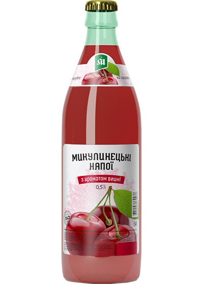 Лимонад «Микулин» вишня 0.5л купить с доставкой в Киеве в Hop Hey ...