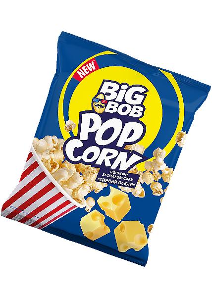 Попкорн со вкусом сыра Big Bob «Сырный Оскар», 80г
