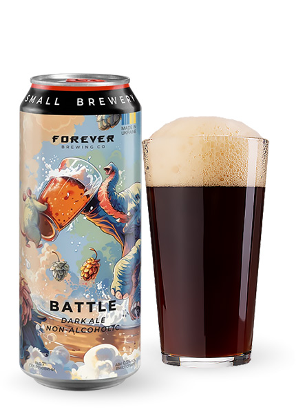 Пиво безалкогольне Forever Battle 0.5л купити в Hop Hey | Море Пива Пиво безалкогольне Forever Battle 0.5л