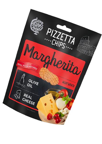 Снек хрусткий «Pizzetta Chips Маргарита», 70г