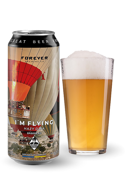 Пиво Forever I´m flying Hazy DIPA 0.5л купить в Hop Hey | Море Пива Пиво Forever I´m flying Hazy DIPA 0.5л