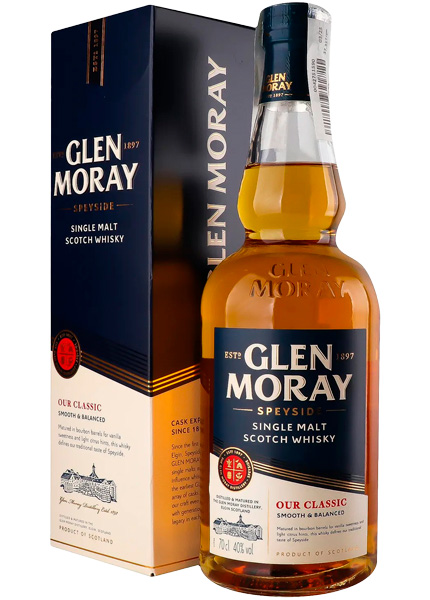 Виски Glen Moray Classic 0.7л