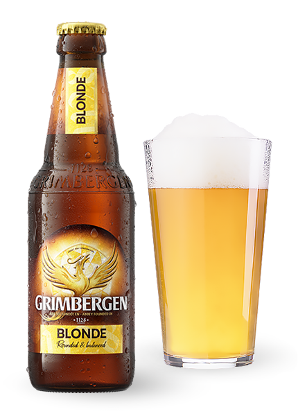 Пиво Grimbergen Blonde 0 33л купити з доставкою в Києві в Hop Hey