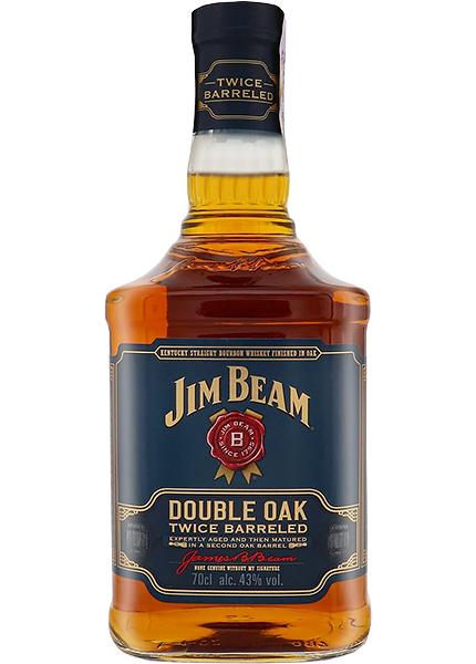 Виски Jim Beam Double Oak 4-5 лет 0.7л