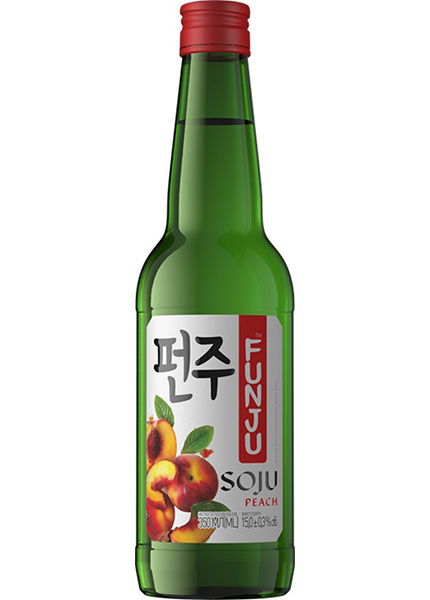 Соджу Funju Peach Персик 0.35л