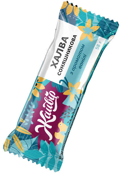 Халва «Жайвир» подсолнечная с ароматом ванили, 58г купить в Hop Hey | Море Пива Халва «Жайвир» подсолнечная с ароматом ванили, 58г