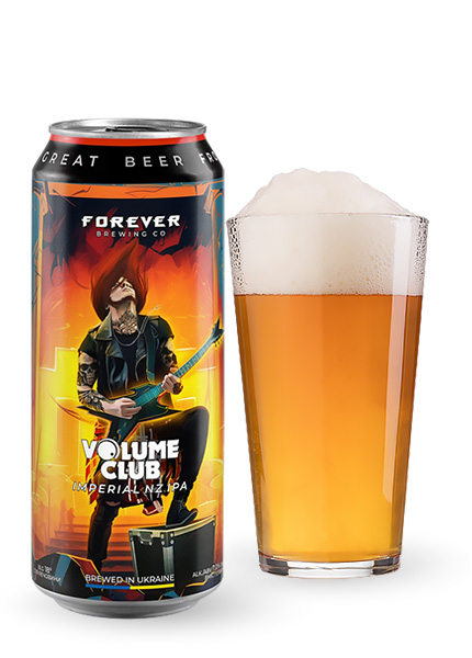 Пиво Forever Volume Club Imperial NZ IPA 0.5л купити в Hop Hey | Море Пива Пиво Forever Volume Club Imperial NZ IPA 0.5л