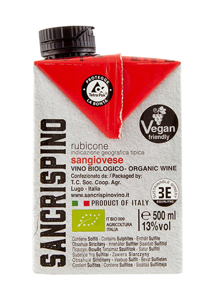 Вино Sancrispino Bio Sangiovese Rubicone IGT 0.5л