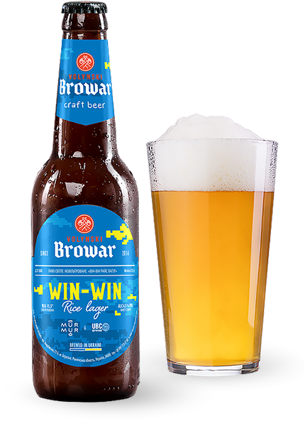 Пиво Volynski Browar «WIN-WIN» 0.35л