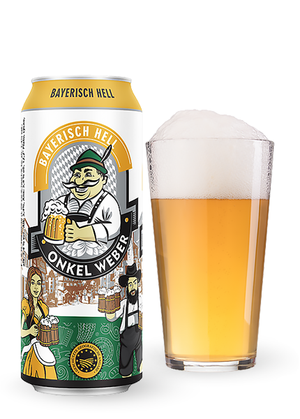 Пиво Onkel Weber Bayerisch Hell 0.5л