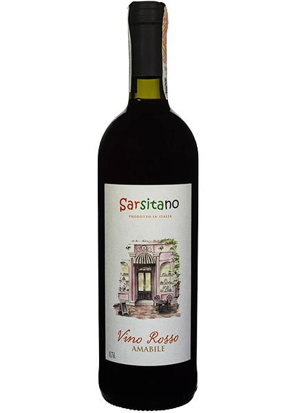 Вино Sarsitano Vino Rosso Amabile 0.75л