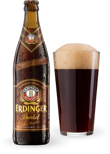 Пиво Erdinger Dunkel 0.5л