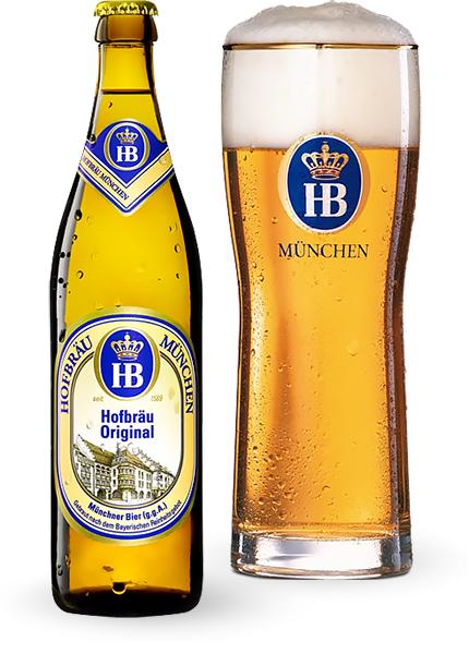 Пиво Hofbrau Original Munchen 0.5л