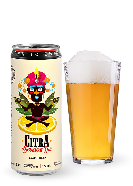 Пиво Mikki Brew Citra Session IPA 0.33л