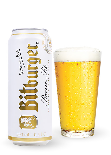 Пиво Bitburger Premium Pils 0.5л
