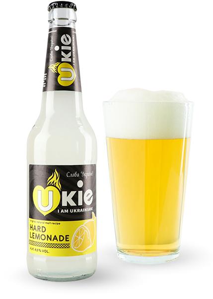 Пиво спеціальне «Ukie Hard Lemonade», 0.45л