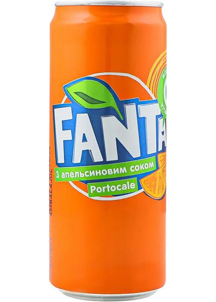 Напій Fanta Orange апельсин 0.33л