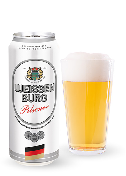 Пиво Weissenburg Pilsener Beer 0.5л