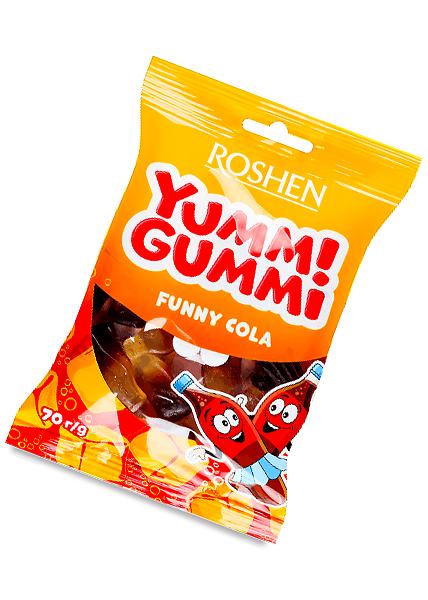 Конфеты желейные «Yummi Gummi» Funny Cola, 70г