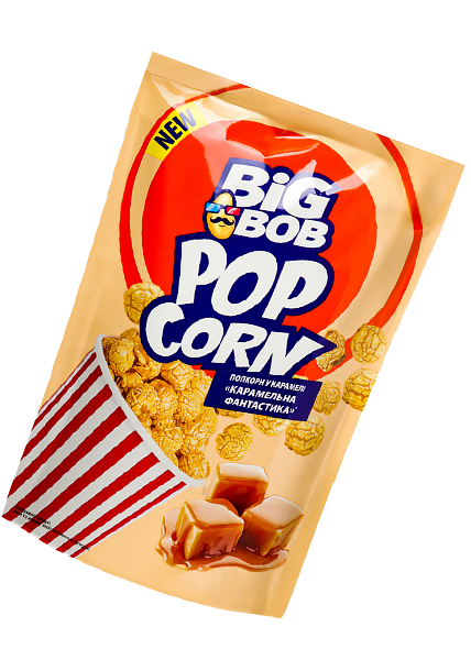 Попкорн в карамели Big Bob «Карамельная фантастика», 90г
