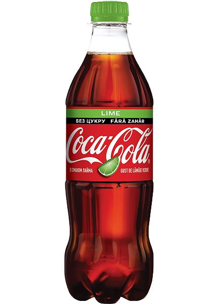 Напій «Coca-Cola» Zero Лайм 0.5л