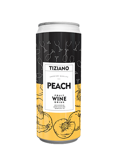 Напій винний «Tiziano» Peach персик