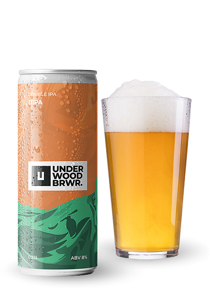Пиво Underwood DIPA 0.33л