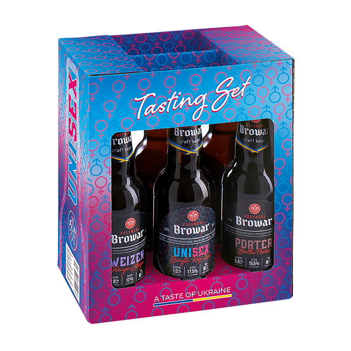 Набор пива Volynski Browar «Unisex» 0.35л х 6шт