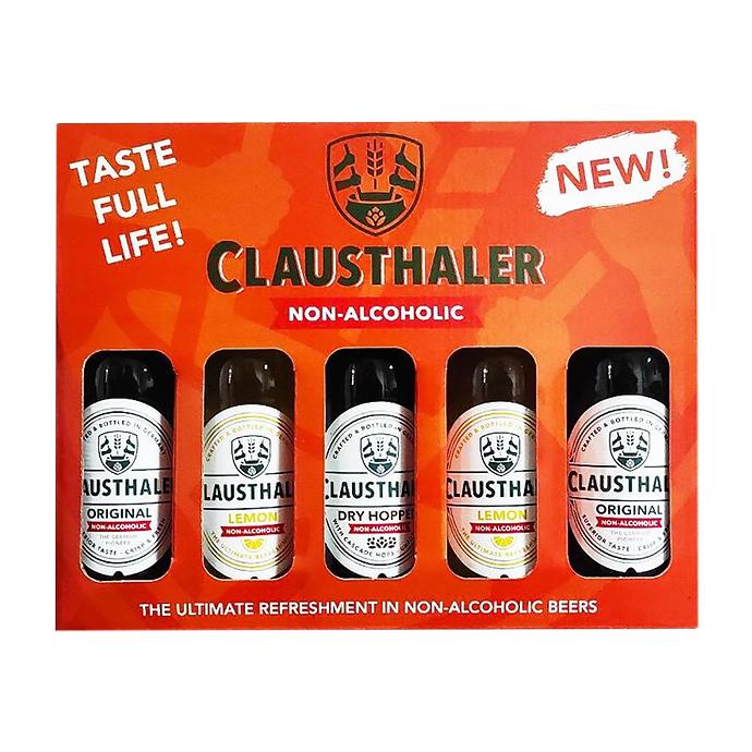 Набір безалкогольного пива Clausthaler 0.33л х 5шт