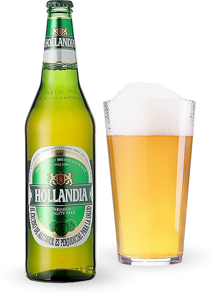 Пиво Hollandia Premium Quality Beer 0.33л