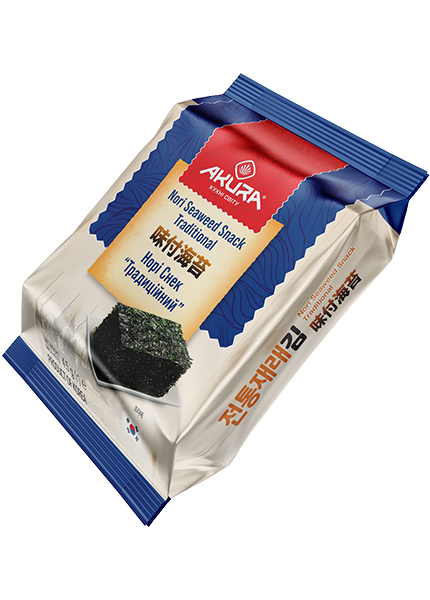 Нори снек Akura традиционный, 4.5г